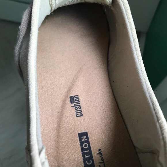 Clark's Collection Sz 8.5 Azella Jazlynn Natural Suede and Jute Sneaker - Picture 13 of 13